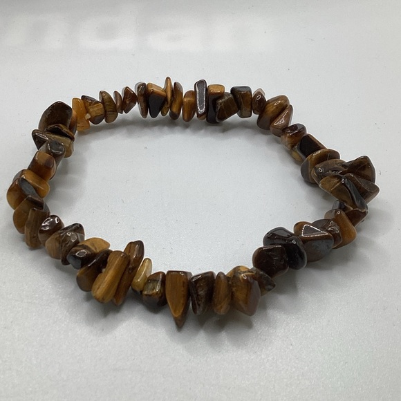 Handmade Jewelry - Brown Stone Beaded Bracelet